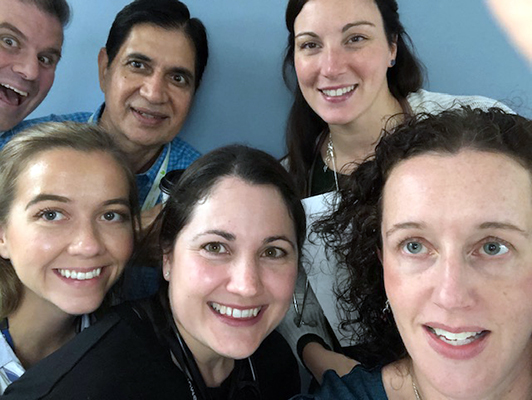 Photo of journal club members
